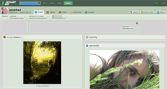 Desktop Screenshot of nexinha4.deviantart.com