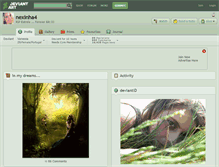 Tablet Screenshot of nexinha4.deviantart.com