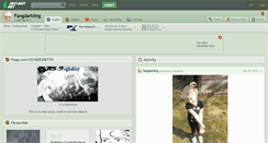 Desktop Screenshot of fangdarkling.deviantart.com