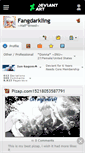 Mobile Screenshot of fangdarkling.deviantart.com