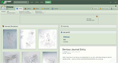 Desktop Screenshot of dnastar.deviantart.com