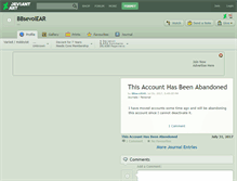 Tablet Screenshot of bbsevolear.deviantart.com