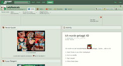 Desktop Screenshot of ladyraubcats.deviantart.com