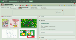 Desktop Screenshot of dieneckproject.deviantart.com
