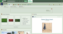 Desktop Screenshot of moonxd.deviantart.com