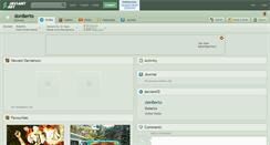 Desktop Screenshot of donberto.deviantart.com