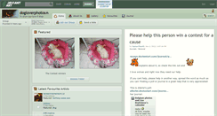 Desktop Screenshot of dogloverphotos.deviantart.com