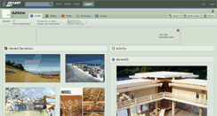 Desktop Screenshot of duhkine.deviantart.com