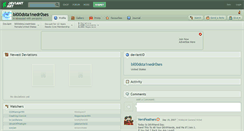Desktop Screenshot of bl00dsta1nedr0ses.deviantart.com
