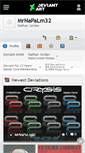 Mobile Screenshot of mrnapalm32.deviantart.com