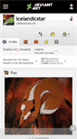 Mobile Screenshot of icelandicstar.deviantart.com