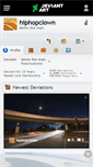 Mobile Screenshot of hiphopclown.deviantart.com