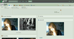 Desktop Screenshot of emih.deviantart.com