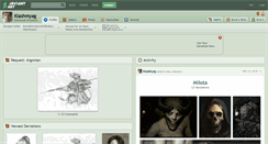 Desktop Screenshot of klashmyag.deviantart.com