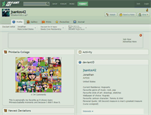 Tablet Screenshot of jsantos42.deviantart.com