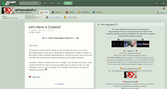 Desktop Screenshot of antisasusakufc.deviantart.com