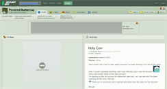Desktop Screenshot of powered-buttercup.deviantart.com