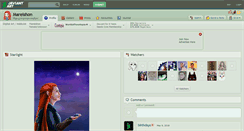 Desktop Screenshot of mareishon.deviantart.com