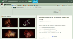 Desktop Screenshot of angelus2hot.deviantart.com