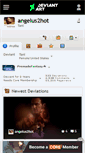 Mobile Screenshot of angelus2hot.deviantart.com