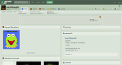 Desktop Screenshot of kermityayplz.deviantart.com