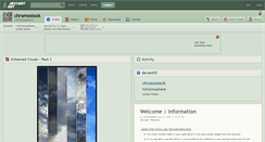 Desktop Screenshot of chromostock.deviantart.com