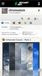Mobile Screenshot of chromostock.deviantart.com