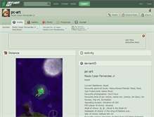 Tablet Screenshot of pc-art.deviantart.com