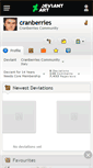 Mobile Screenshot of cranberries.deviantart.com
