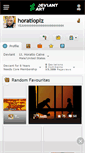 Mobile Screenshot of horatioplz.deviantart.com