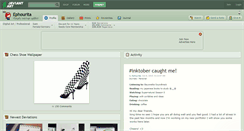 Desktop Screenshot of ephourita.deviantart.com