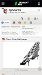 Mobile Screenshot of ephourita.deviantart.com