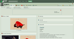 Desktop Screenshot of ghaghah.deviantart.com