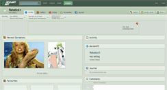 Desktop Screenshot of fishstick1.deviantart.com