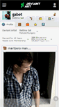 Mobile Screenshot of gabet.deviantart.com
