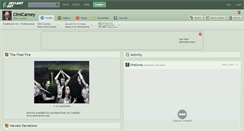 Desktop Screenshot of clintcarney.deviantart.com