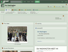 Tablet Screenshot of da-washington.deviantart.com