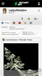 Mobile Screenshot of ladyofshadow.deviantart.com