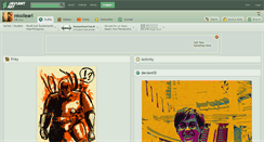 Desktop Screenshot of nicollearl.deviantart.com