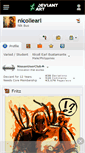 Mobile Screenshot of nicollearl.deviantart.com