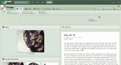 Desktop Screenshot of draugar.deviantart.com