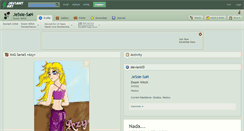 Desktop Screenshot of jessie-san.deviantart.com