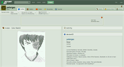 Desktop Screenshot of petergao.deviantart.com