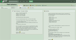 Desktop Screenshot of flash-cartoons.deviantart.com