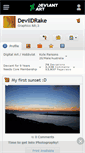 Mobile Screenshot of devildrake.deviantart.com