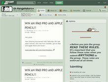 Tablet Screenshot of da-mangamakers.deviantart.com