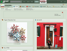 Tablet Screenshot of cerenimo.deviantart.com