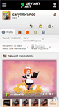 Mobile Screenshot of caryllibrando.deviantart.com