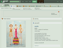 Tablet Screenshot of eemily.deviantart.com