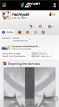 Mobile Screenshot of hachiyuki.deviantart.com
